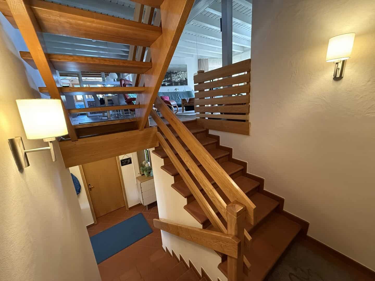 Treppe vom EG zum OG