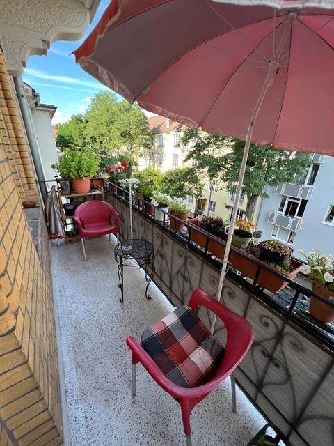 Balkon zur Hupfeldstraße