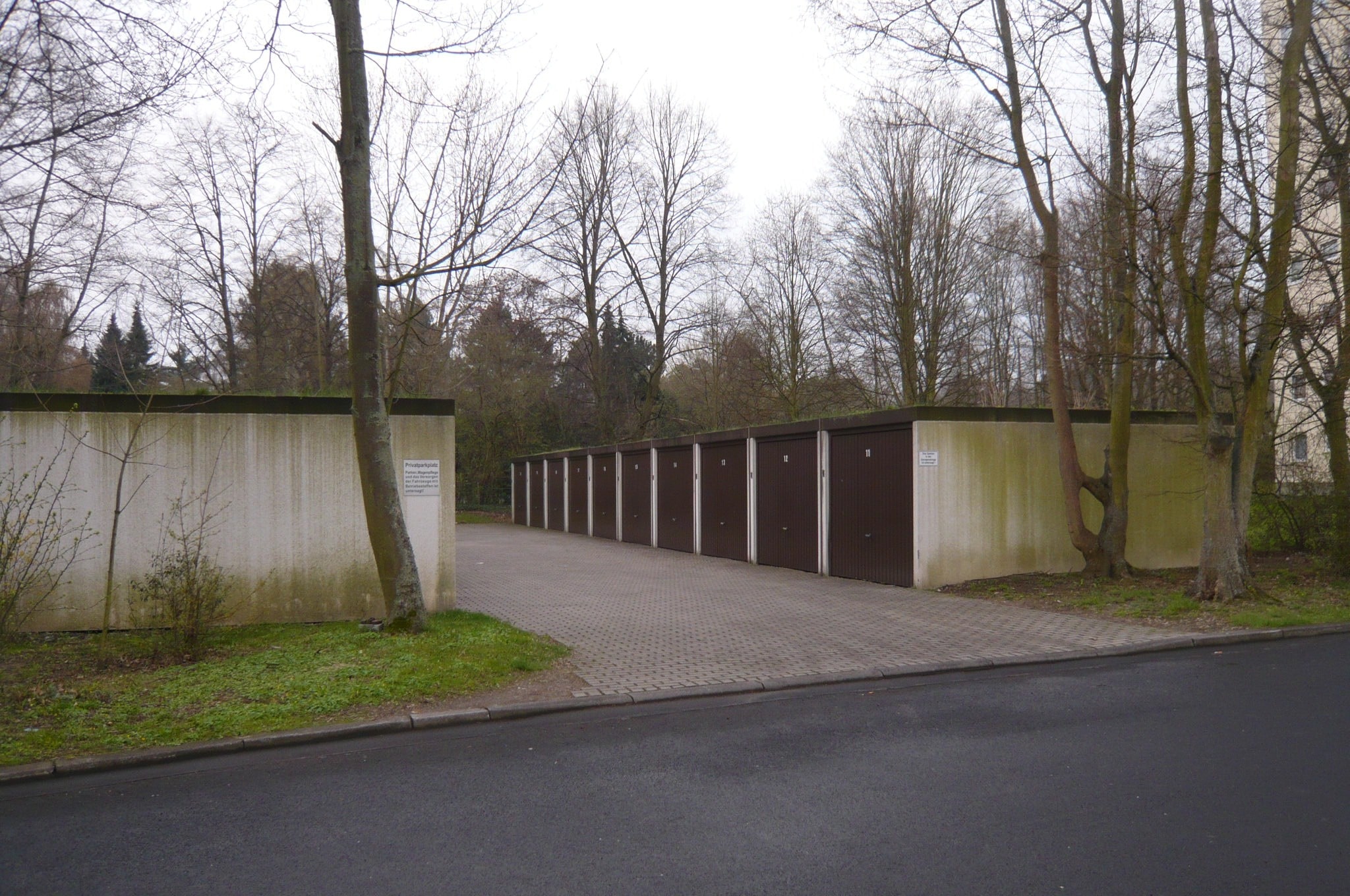Garagenanlage