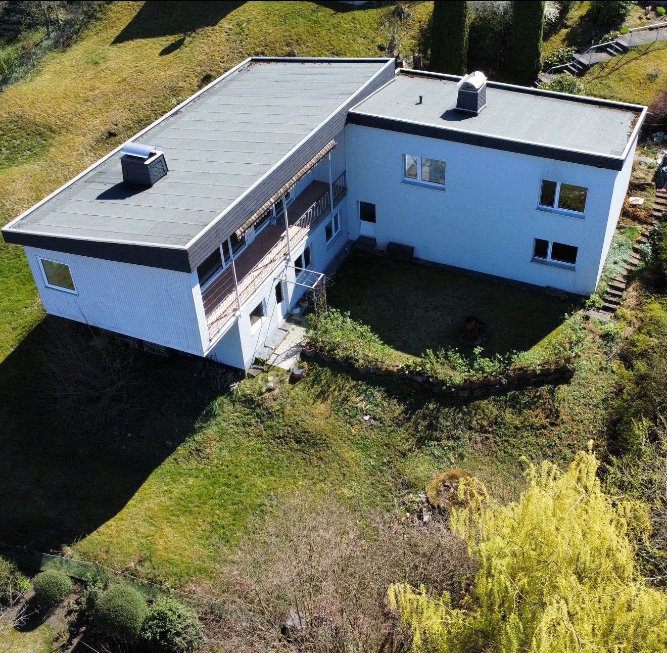 Haus oben