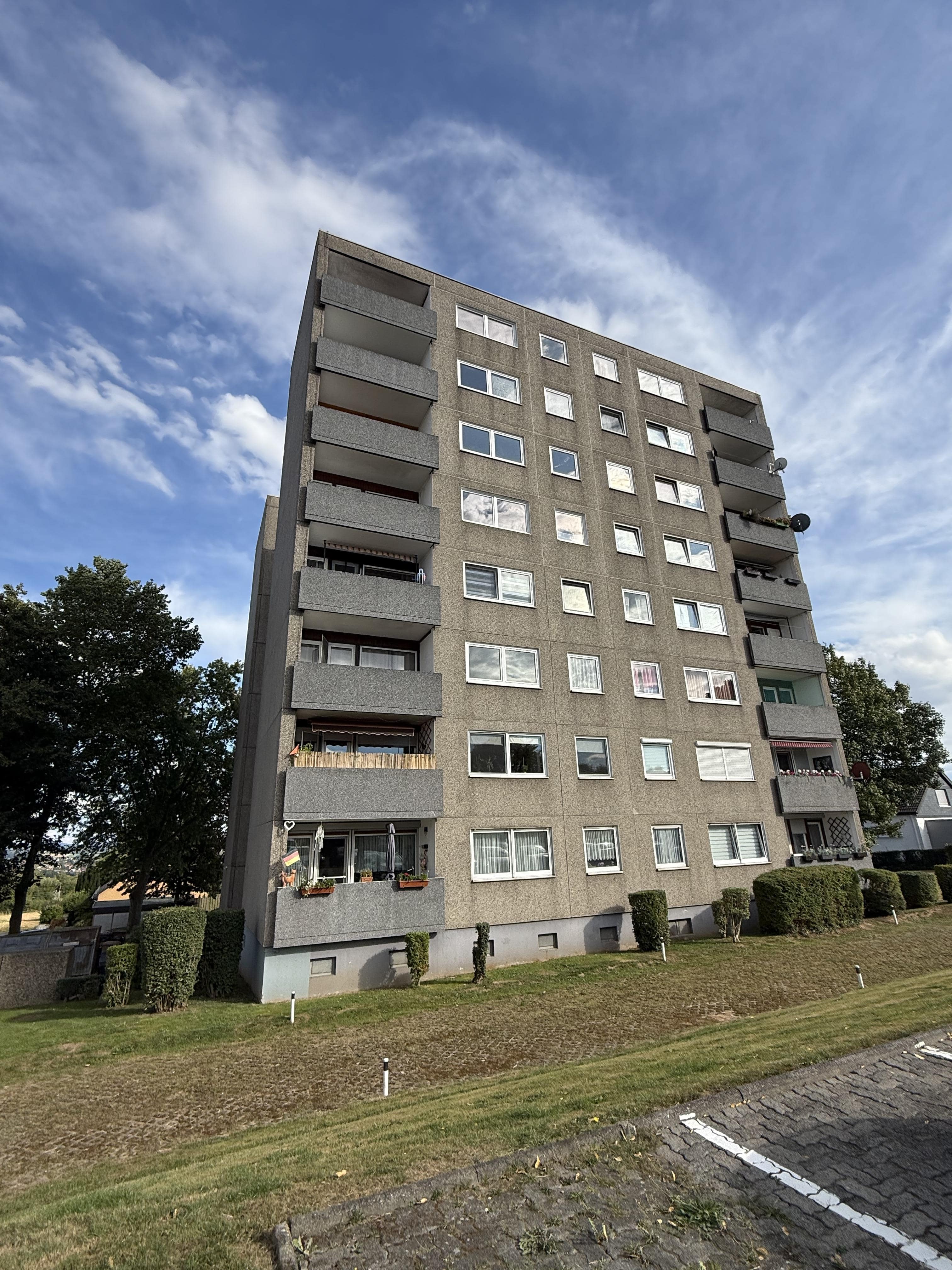 sanierte 3 Zimmer-ETW mit Klasse Fernblick frei zum Bezug in Vellmar