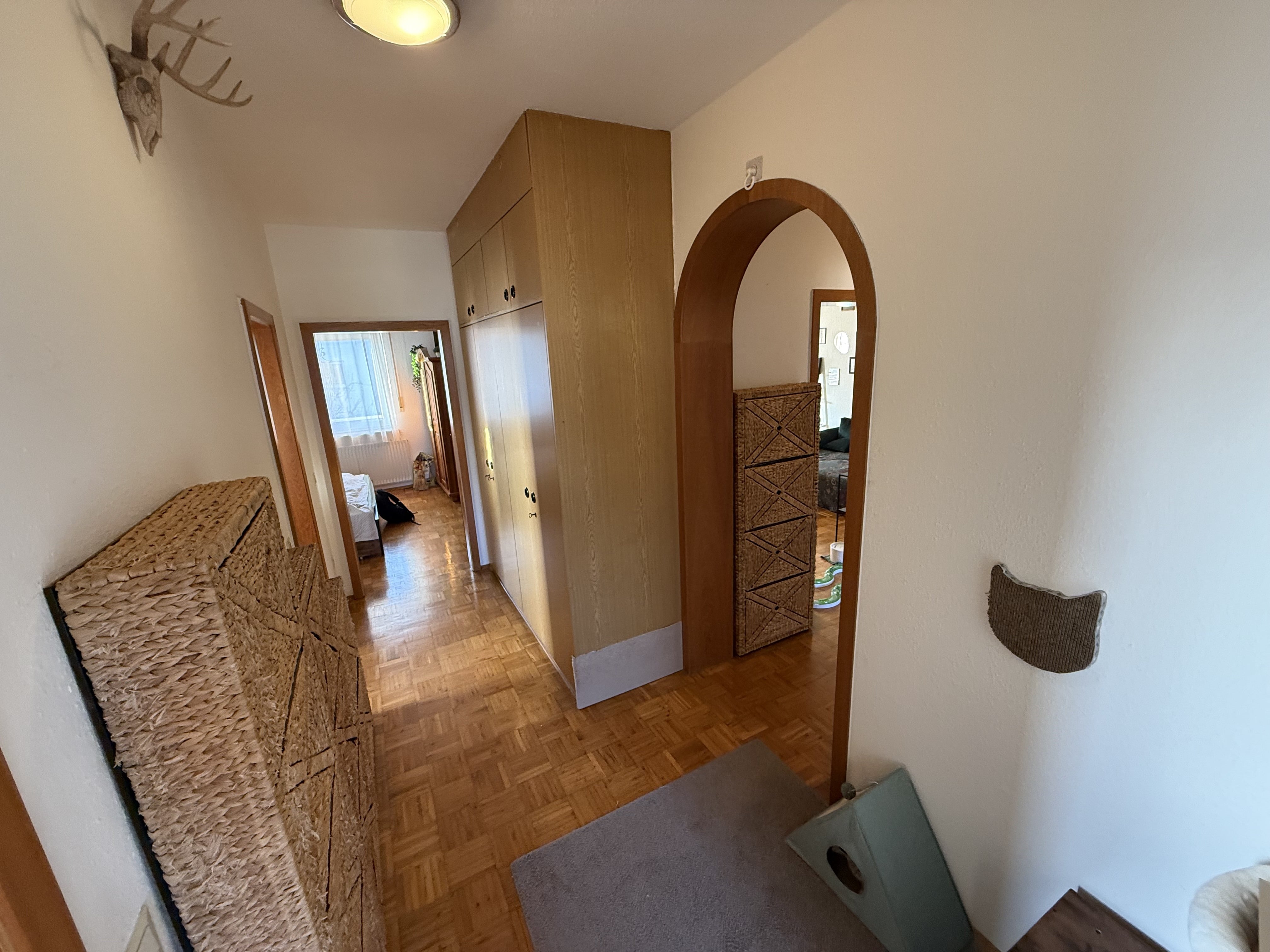 Flur zum Schlafzimmer