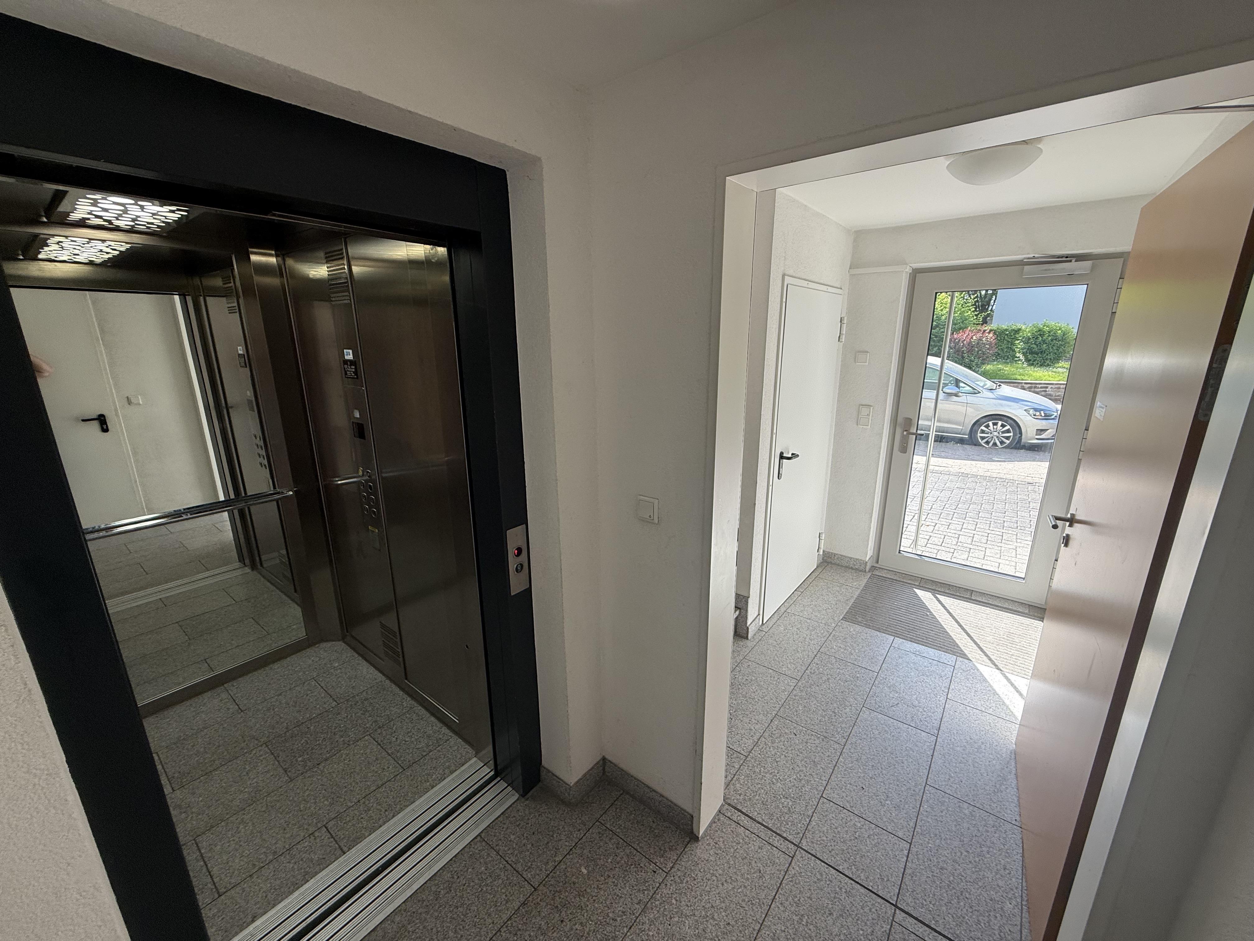 barriere armer Zugang bis in die Wohnung